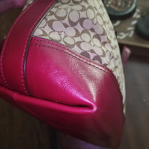 Coach Molly Satchel Bag/Bvlgari Key Card - Picture 6 of 16